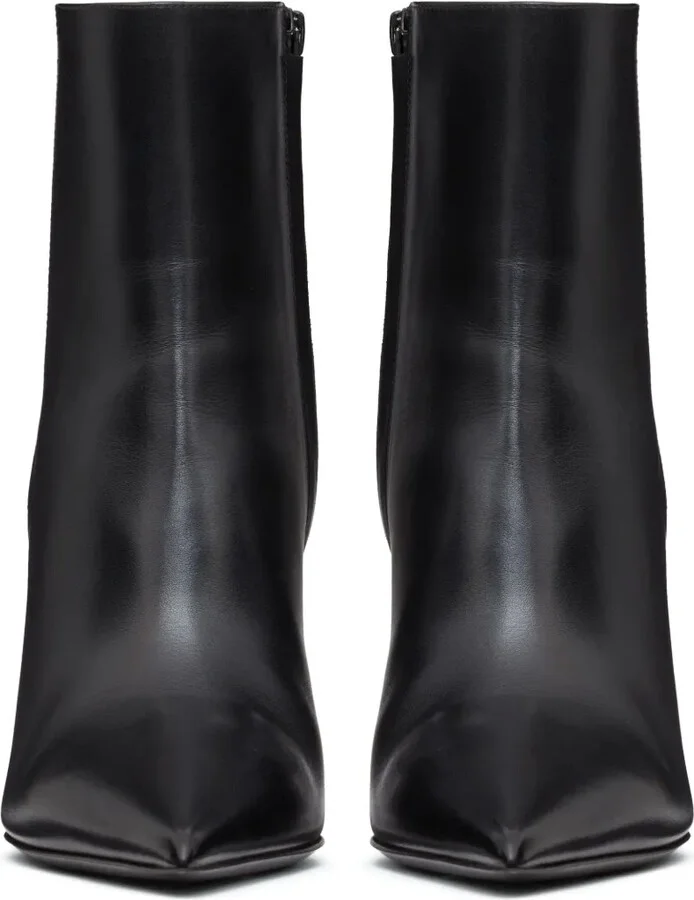Rockstud 90mm leather ankle boots - Image 4