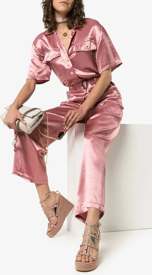 Rockstud 95mm caged wedge espadrilles - Image 2