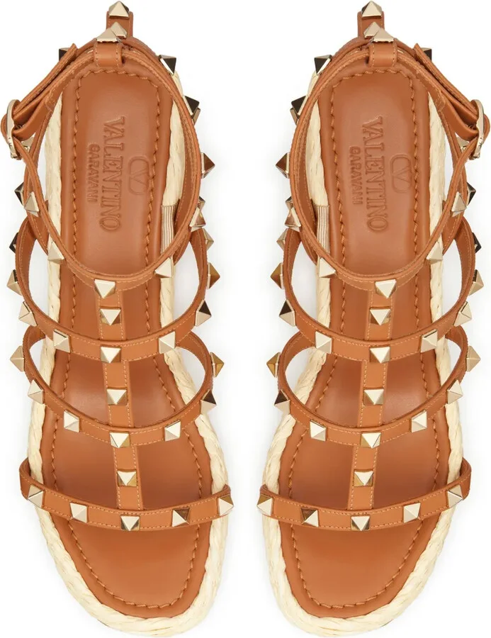 Rockstud 95mm wedge espadrilles - Image 4