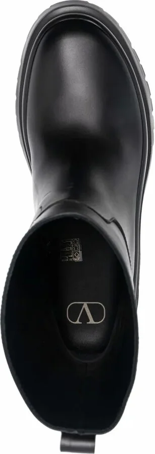 Rockstud almond-toe ankle boots - Image 4