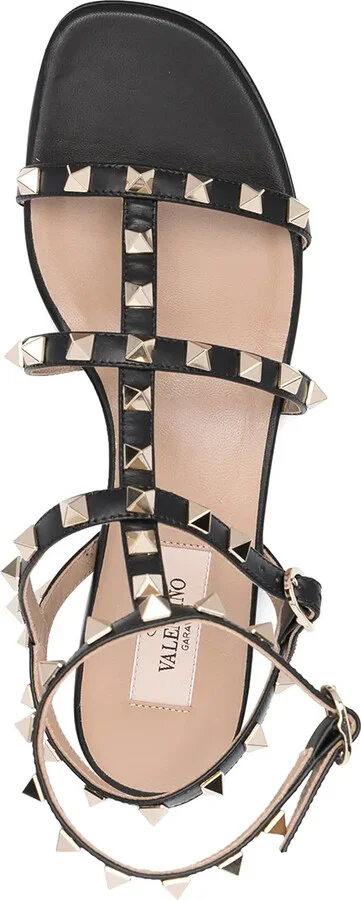 Rockstud ankle-strap flat sandals - Image 4