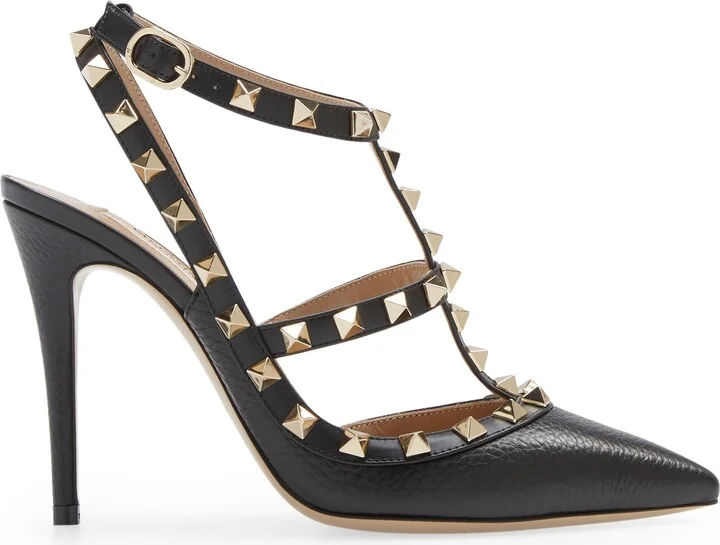 Rockstud Ankle Strap Pump - Image 3