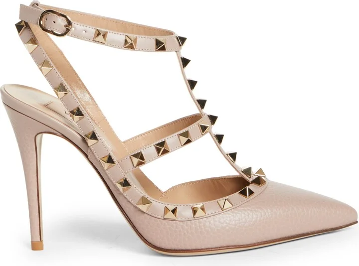 Rockstud Ankle Strap Pump - Image 9