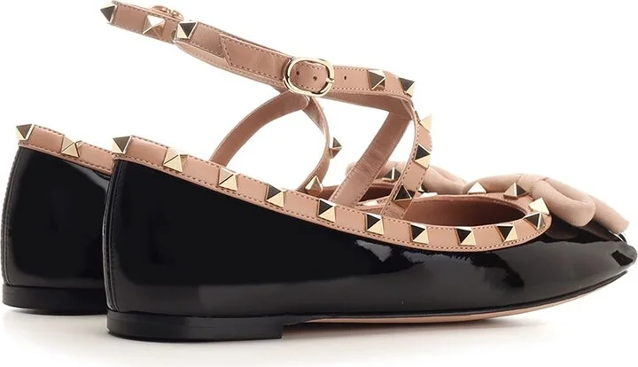 'rockstud' Ballet Flat - Image 3