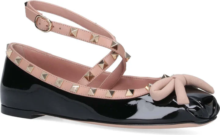 'rockstud' Ballet Flats - Image 2