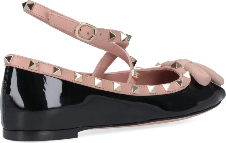 'rockstud' Ballet Flats - Image 4