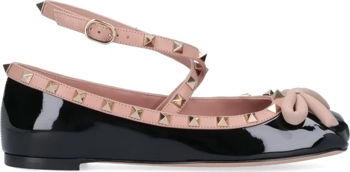 'rockstud' Ballet Flats
