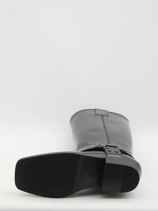 Rockstud Biker Boots - Image 4