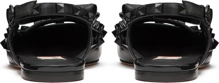 Rockstud Bow slingback ballerina shoes - Image 3