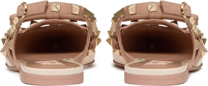 Rockstud Bow slingback ballerina shoes - Image 3