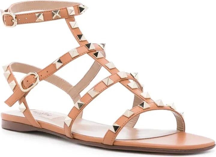 Rockstud cage-design sandals - Image 2