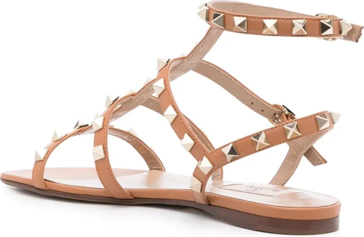 Rockstud cage-design sandals - Image 3
