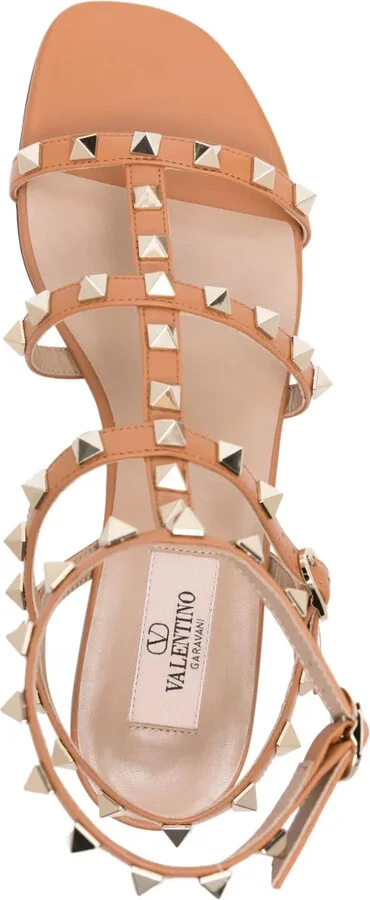 Rockstud cage-design sandals - Image 4