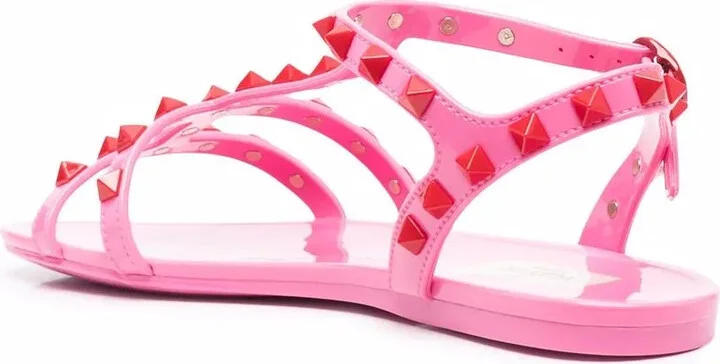 Rockstud cage flat sandals - Image 3