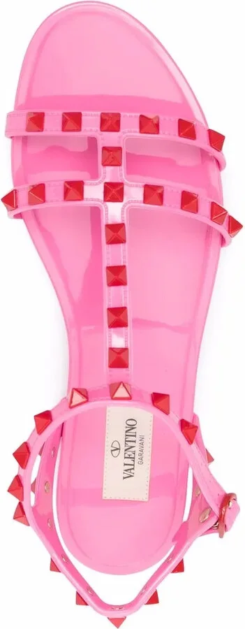 Rockstud cage flat sandals - Image 4