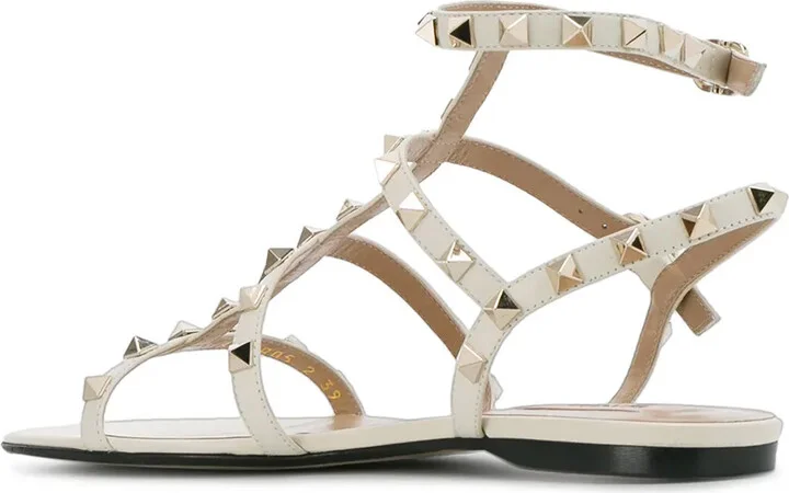 Rockstud caged flat sandals - Image 3