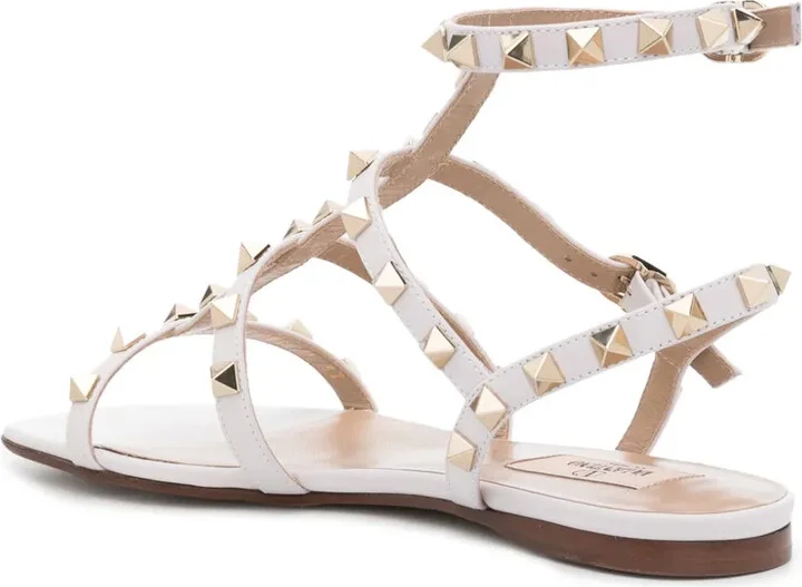 Rockstud caged-straps sandals - Image 3