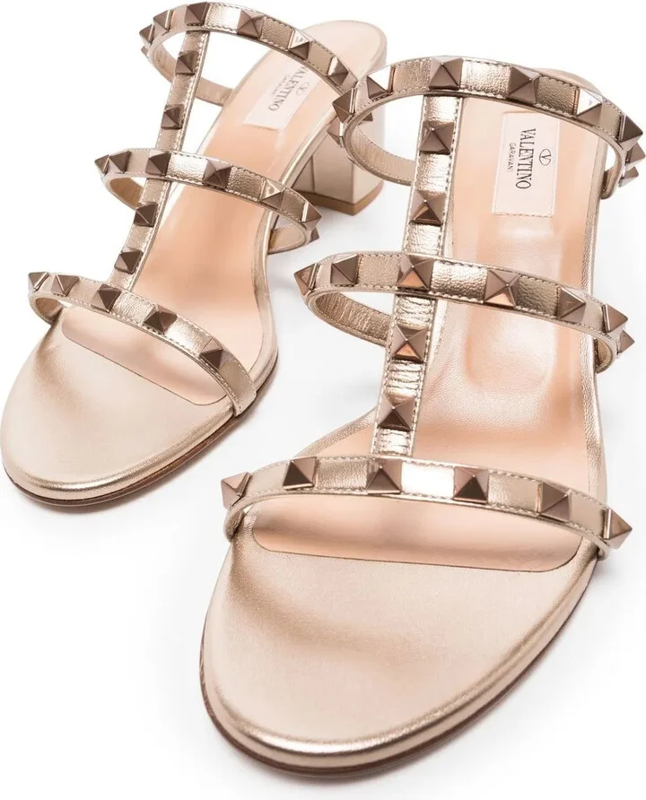 Rockstud caged-style sandals - Image 2