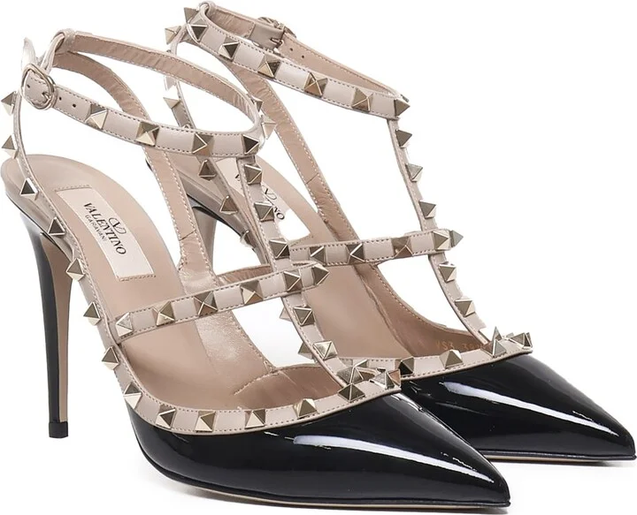 Rockstud Décolleté In Smooth Leather - Image 2