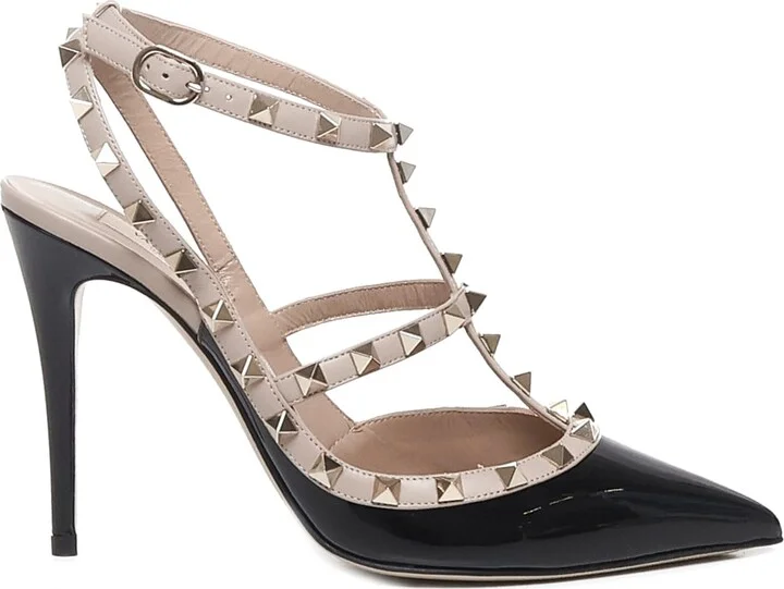 Rockstud Décolleté In Smooth Leather