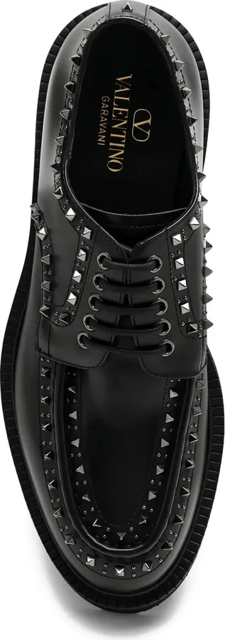 Rockstud derby shoes - Image 4