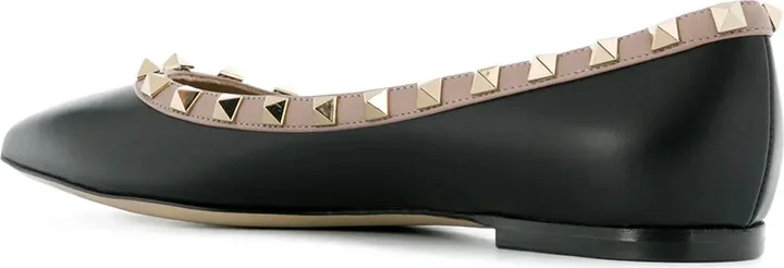 Rockstud-embellished ballerina shoes - Image 3