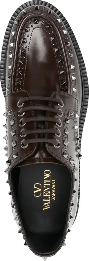Rockstud-embellished Derby shoes - Image 4