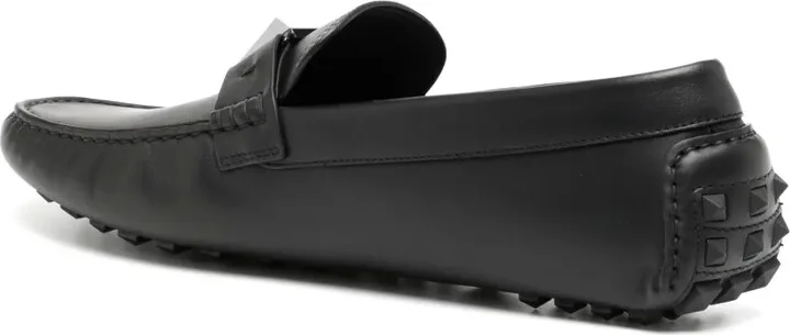Rockstud embellished driver shoes - Image 3