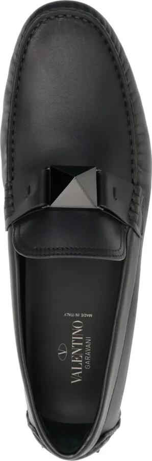 Rockstud embellished driver shoes - Image 4