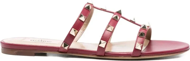 Rockstud-embellished flat sandals