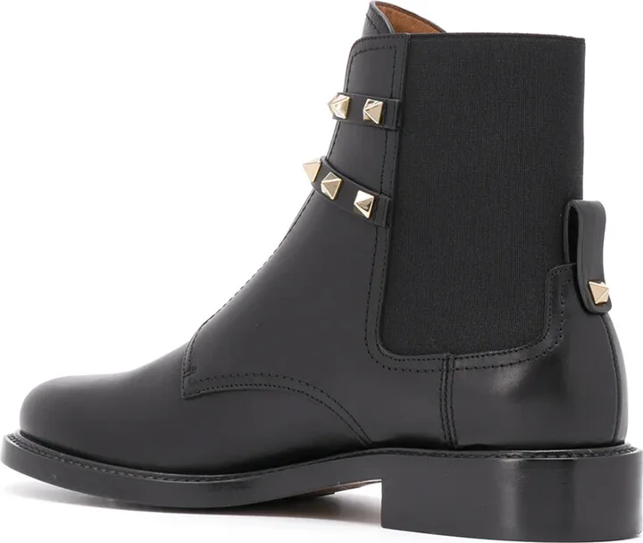 Rockstud-embellished leather boots - Image 3