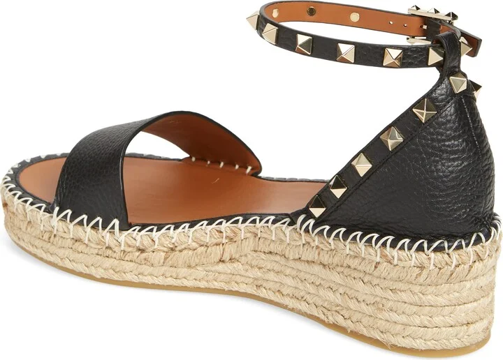 Rockstud Espadrille Platform Wedge Sandal - Image 2