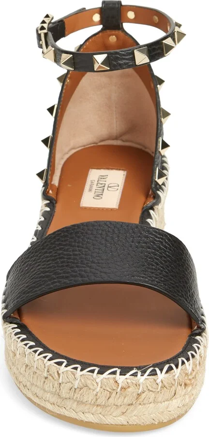 Rockstud Espadrille Platform Wedge Sandal - Image 4