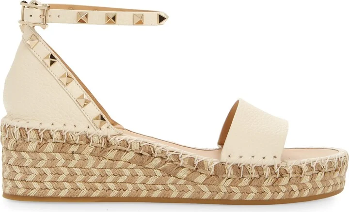 Rockstud Espadrille Platform Wedge Sandal - Image 9