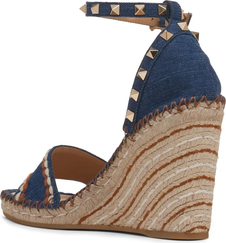 Rockstud Espadrille Wedge Sandal - Image 2