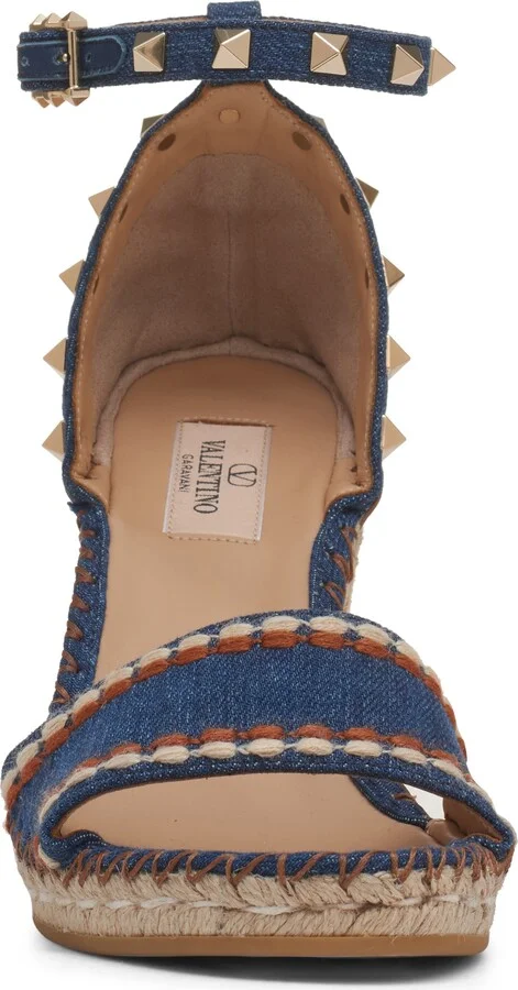Rockstud Espadrille Wedge Sandal - Image 4