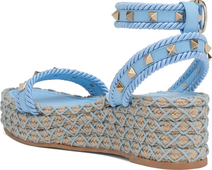 Rockstud Espadrille Wedge Sandal - Image 2