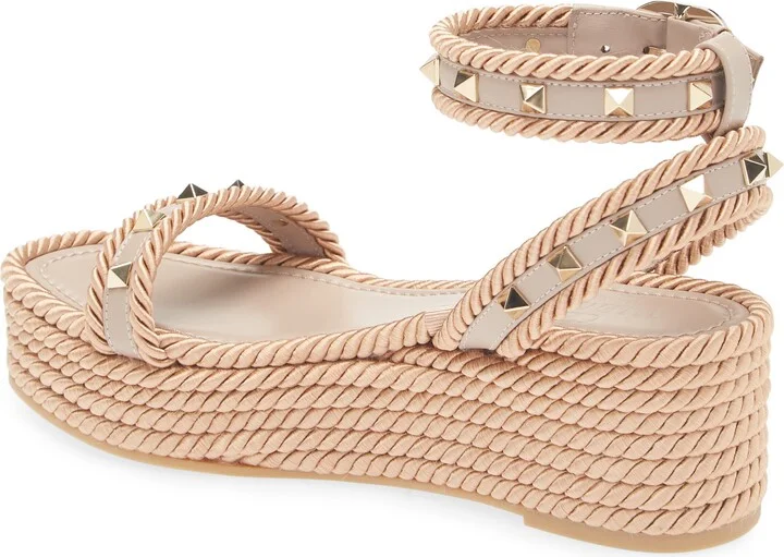 Rockstud Espadrille Wedge Sandal - Image 8