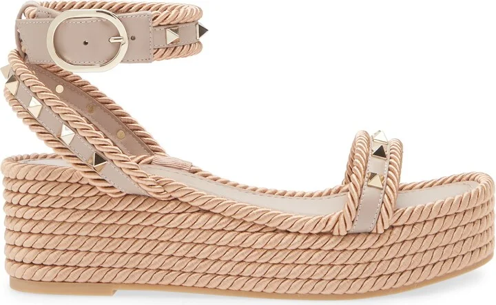 Rockstud Espadrille Wedge Sandal - Image 9