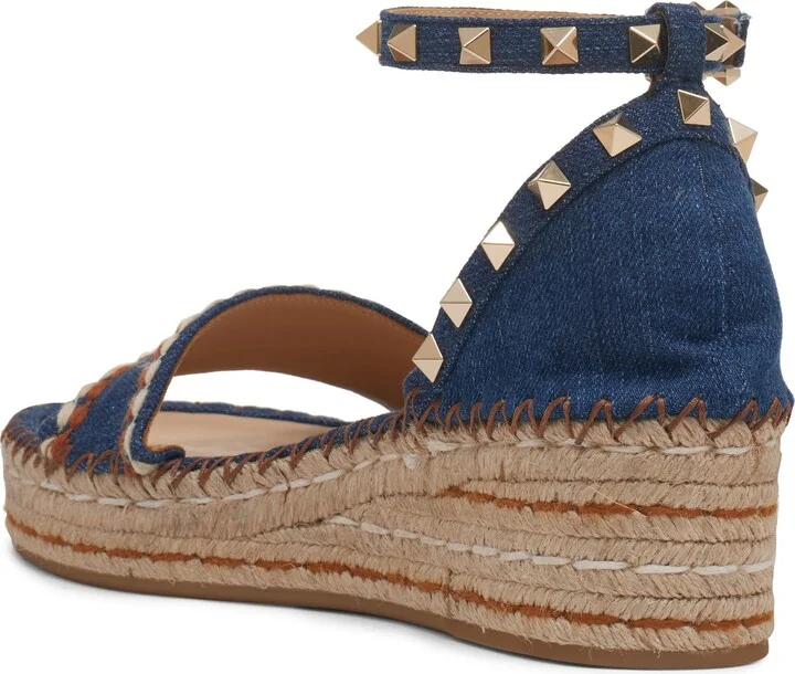 Rockstud Espadrille Wedge Sandal - Image 2