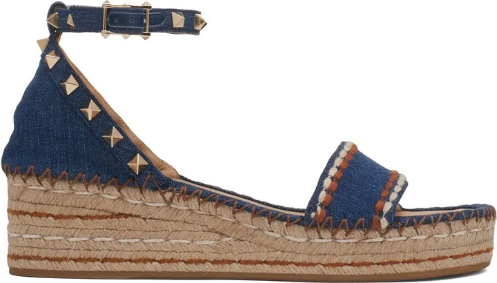 Rockstud Espadrille Wedge Sandal - Image 3
