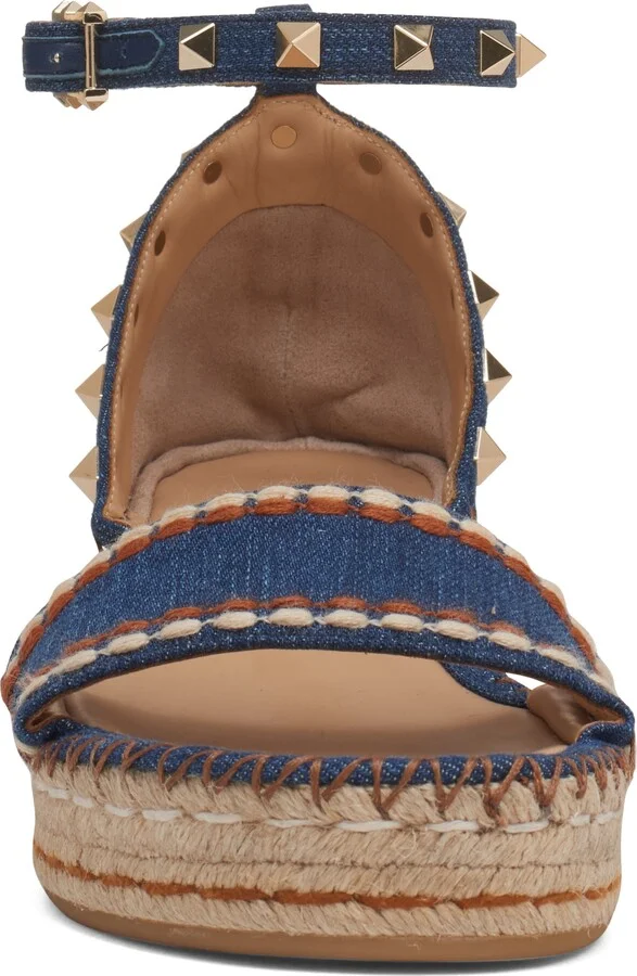 Rockstud Espadrille Wedge Sandal - Image 4