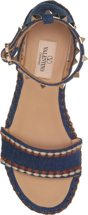 Rockstud Espadrille Wedge Sandal - Image 5