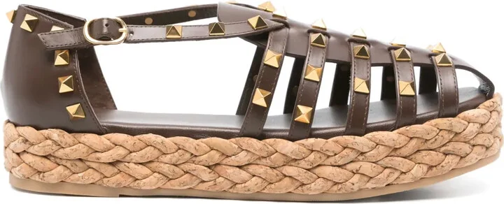 Rockstud espadrilles