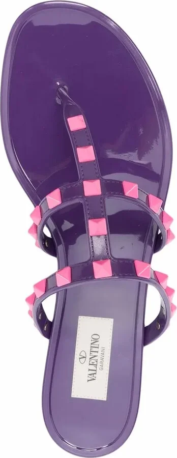 Rockstud flat sandals - Image 4