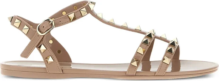 Rockstud flat sandals