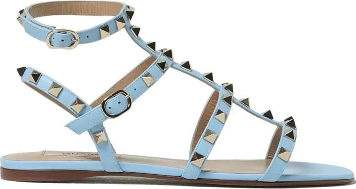 Rockstud flat sandals