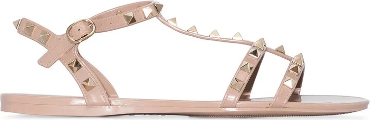 Rockstud flat sandals