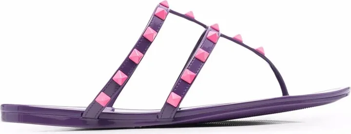 Rockstud flat sandals