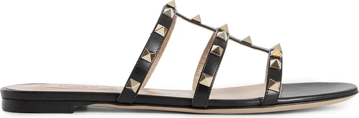 Rockstud Flat Slide sandals